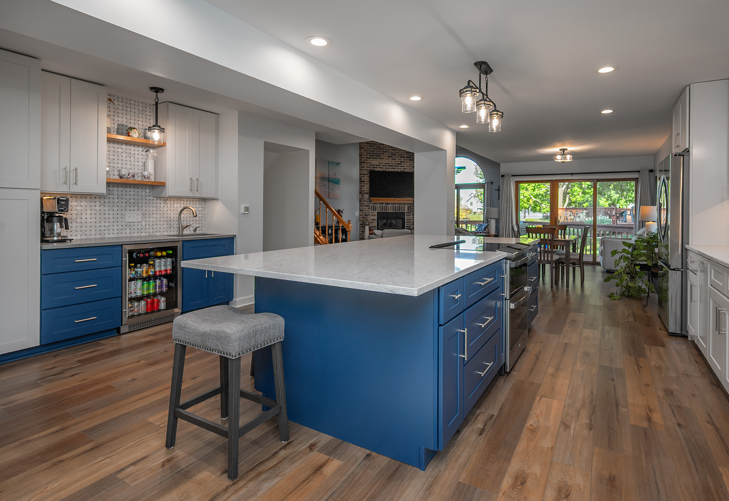 Bluejacket Builders First Floor Remodel with New Kitchen